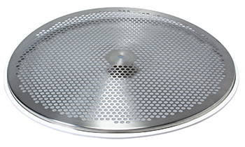 SWECO Perforated Plate screen life is much greater than that of a wire or cloth mesh screen